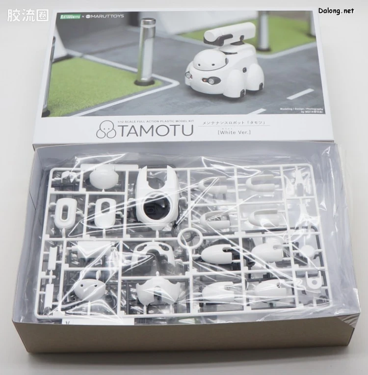 寿屋综合拼装模型系列 MARUTTOYS TAMOTU[白色Ver.] - 图片
